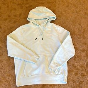 Adidas woman’s XS light blue hoodie EUC